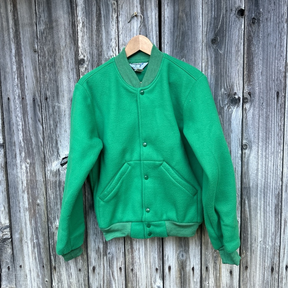 Green Varsity Jacket